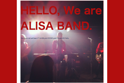 Hello, We are Alisa Band.