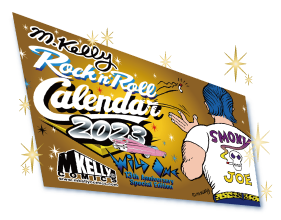 M. Kelly Rock 'n' Roll Calendar 2023