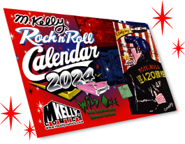 M. Kelly Rock'n'Roll Calendar 2024