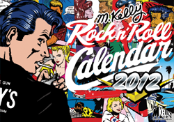 M. Kelly Rock 'n' Roll Calendar 2012