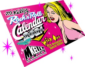 M. Kelly Rock 'n' Roll Calendar 2021