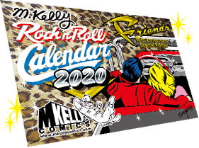 M. Kelly Rock 'n' Roll Calendar 2020 Friends