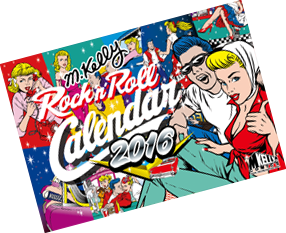 M. Kelly Rock 'n' Roll Calendar 2016